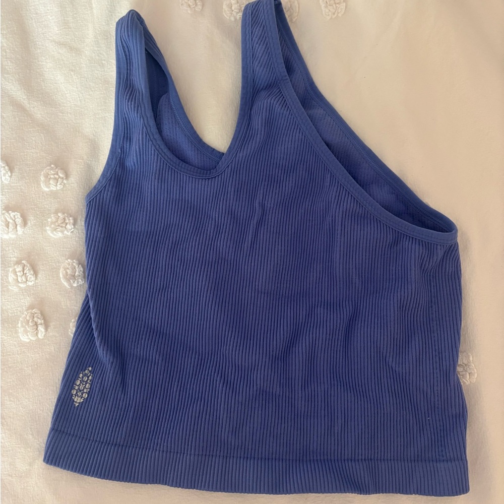 FREE PEOPLE MOVEMENT ONE-SHOULDER TANK